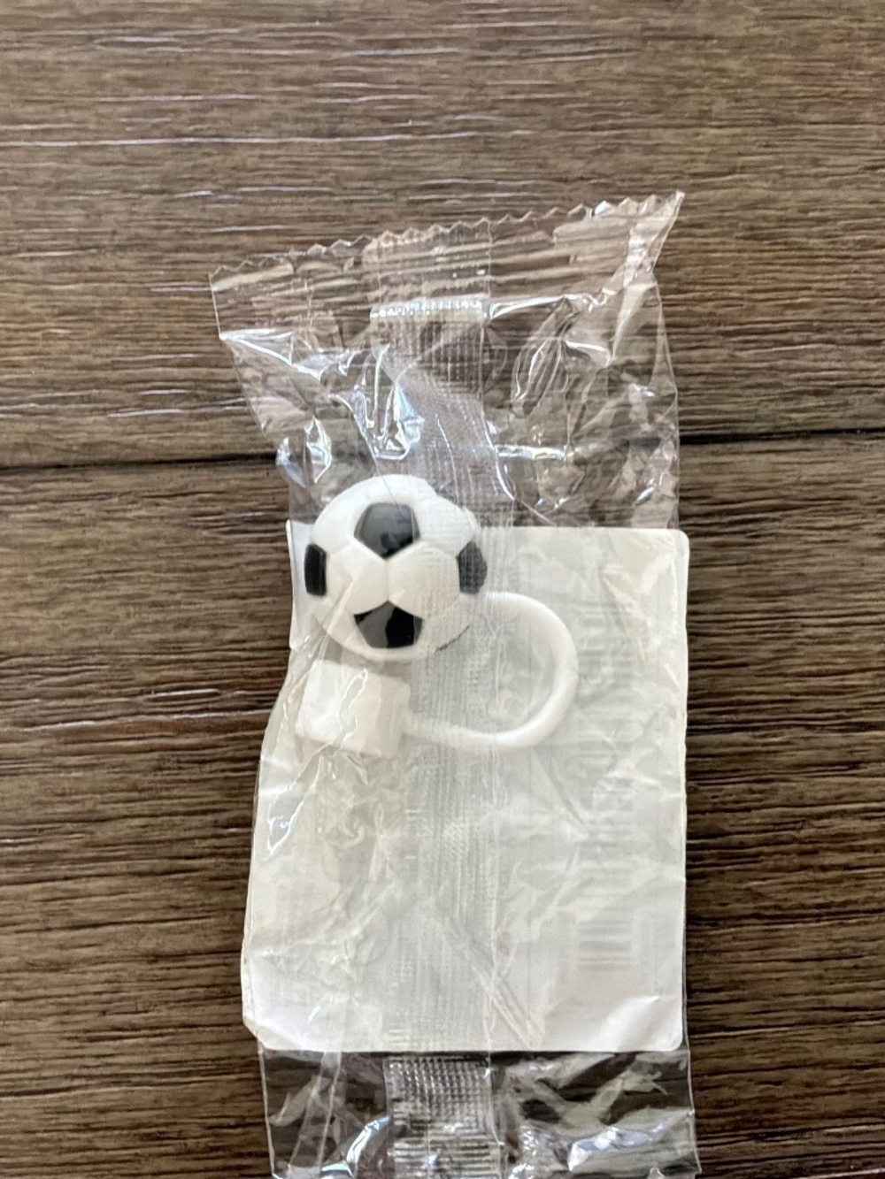 Soccer Ball Straw Cover